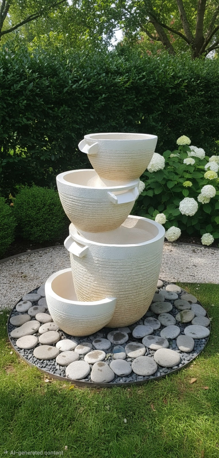 4- Tier Cascading Fountain