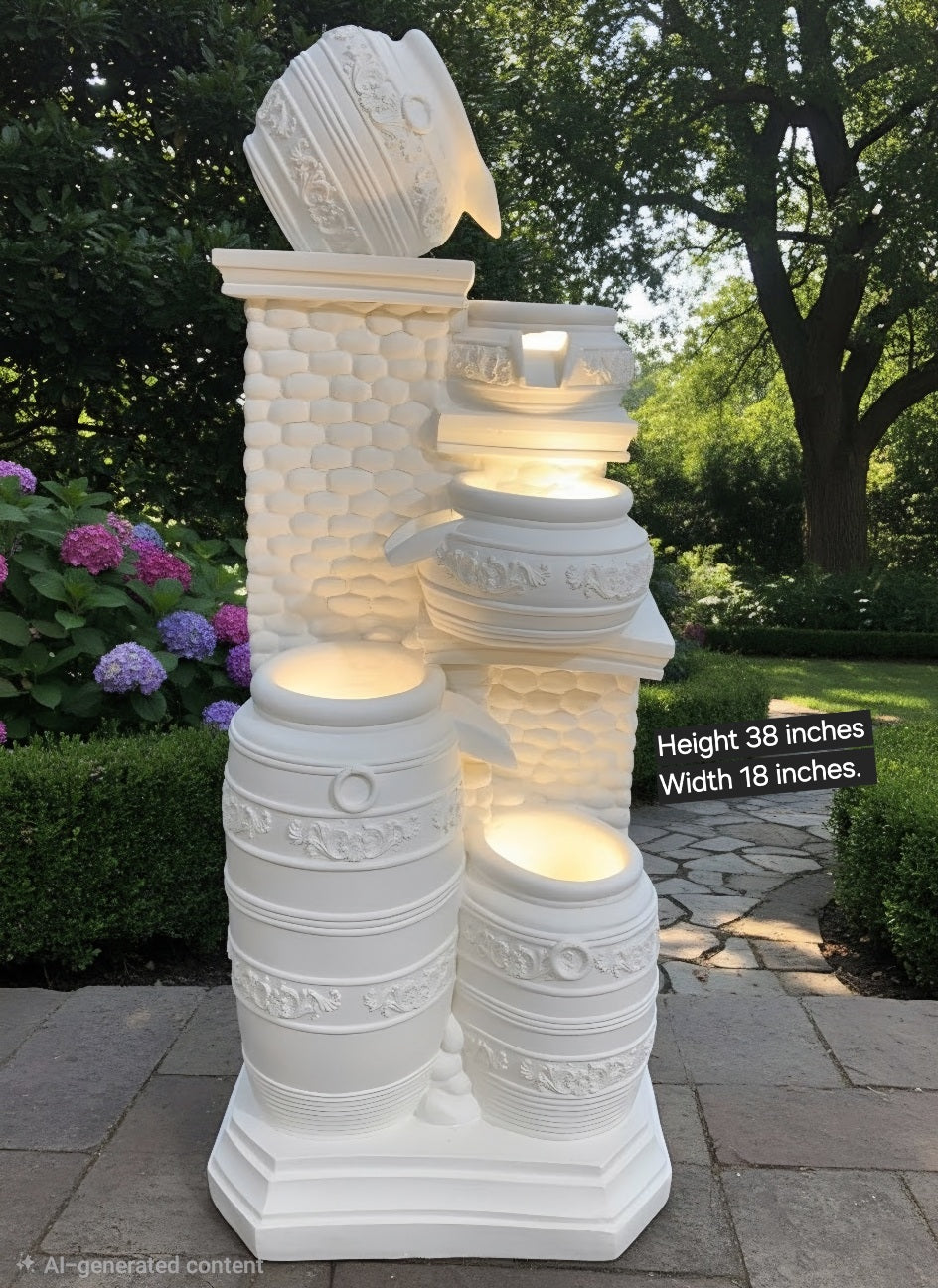 Classical Multi-Tier Garden Fountain