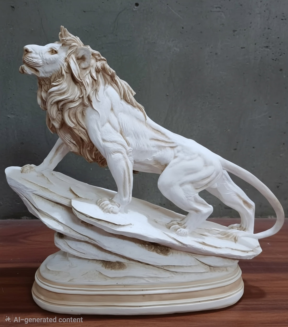 “Royal Guardian Lion Sculpture” 🦁 (small size)