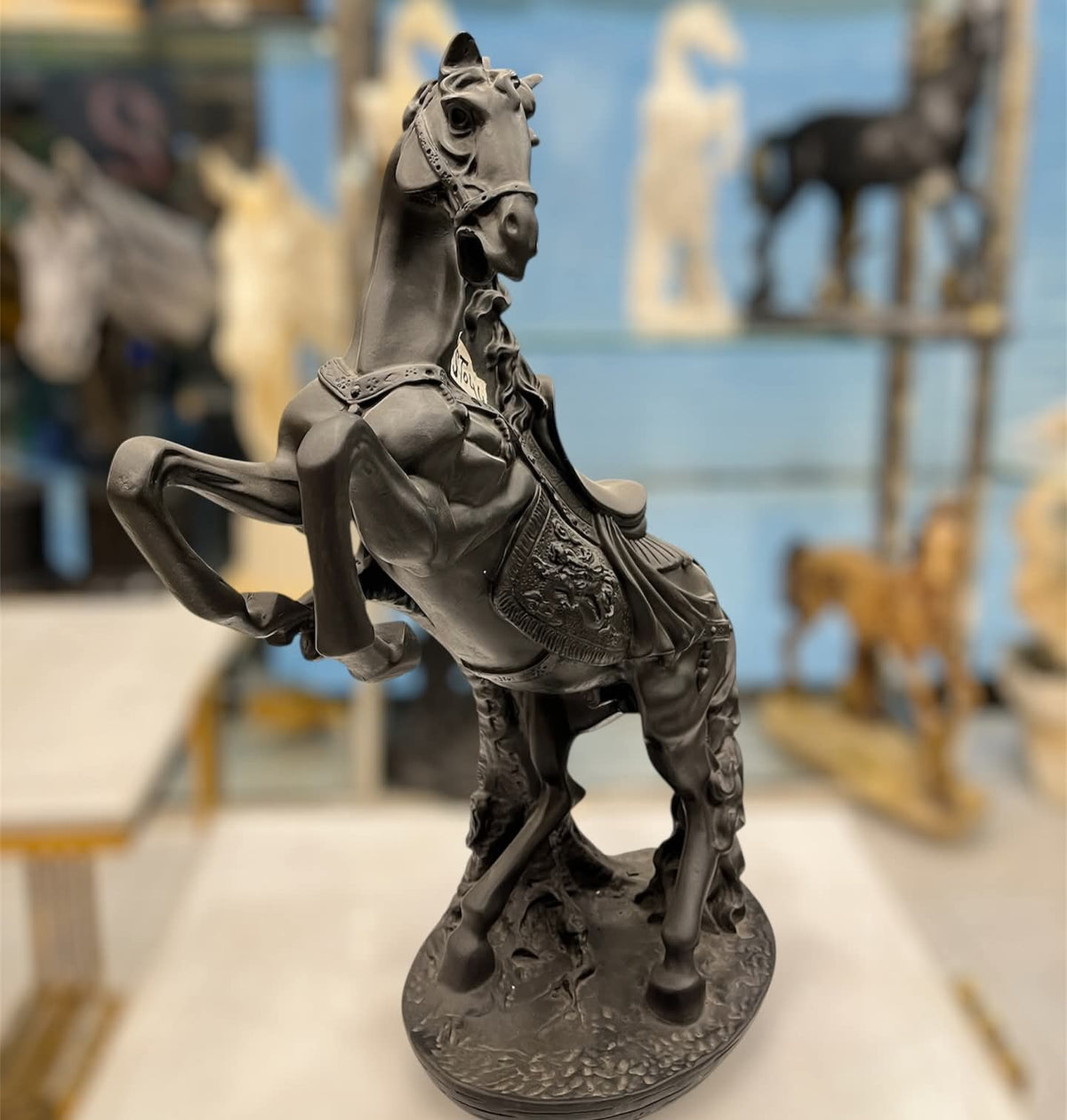 Sculpture of Rearing Horse