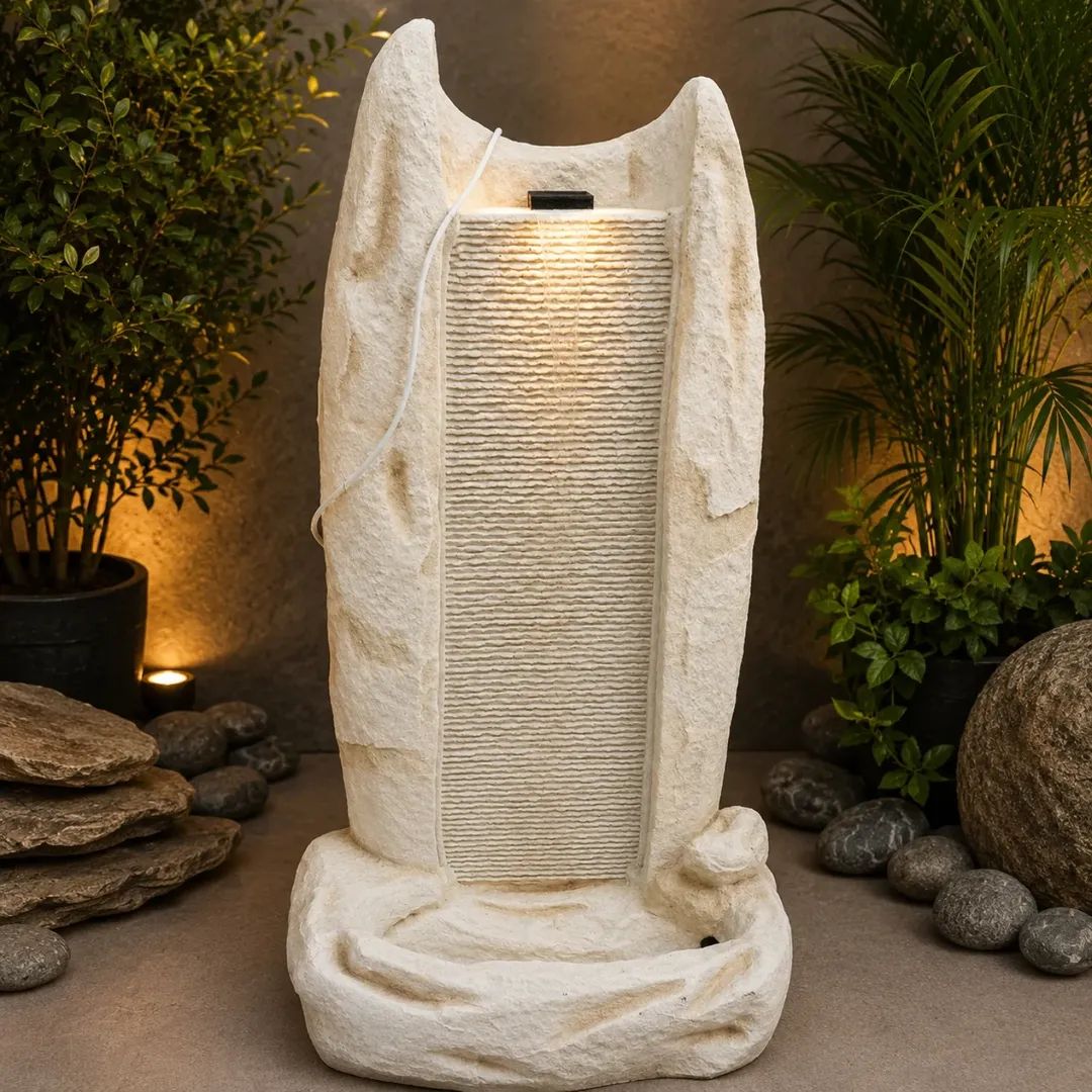 Wall-style water fountain