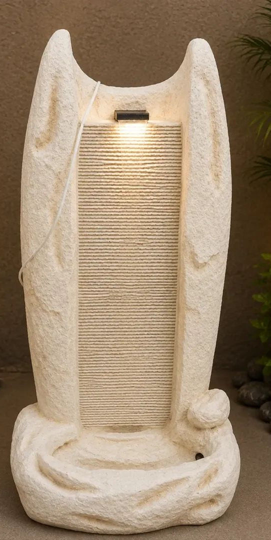 Wall-style water fountain