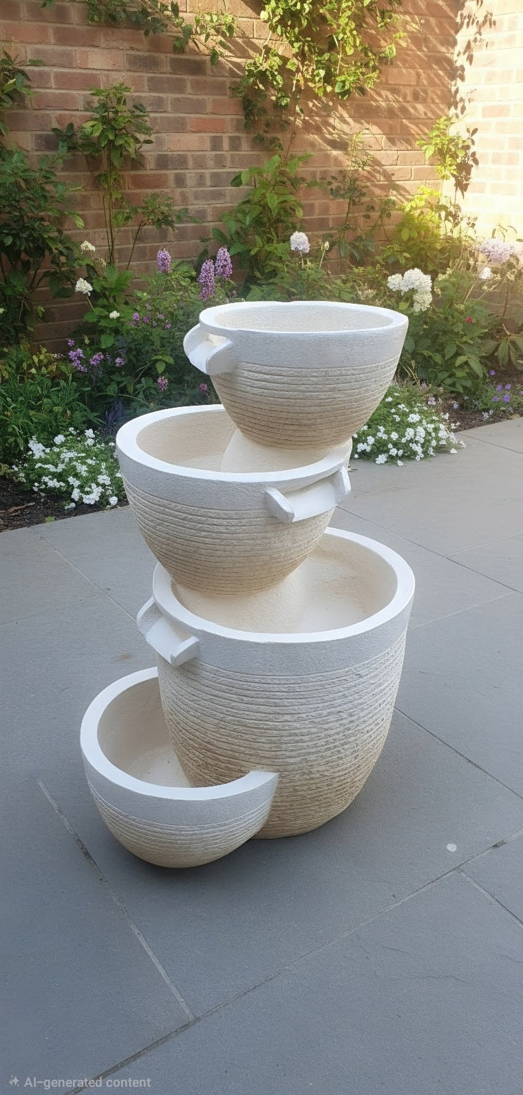 4- Tier Cascading Fountain