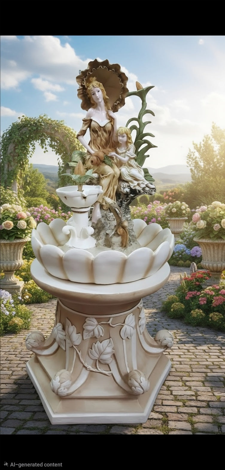 Elegant Classical Garden Fountain