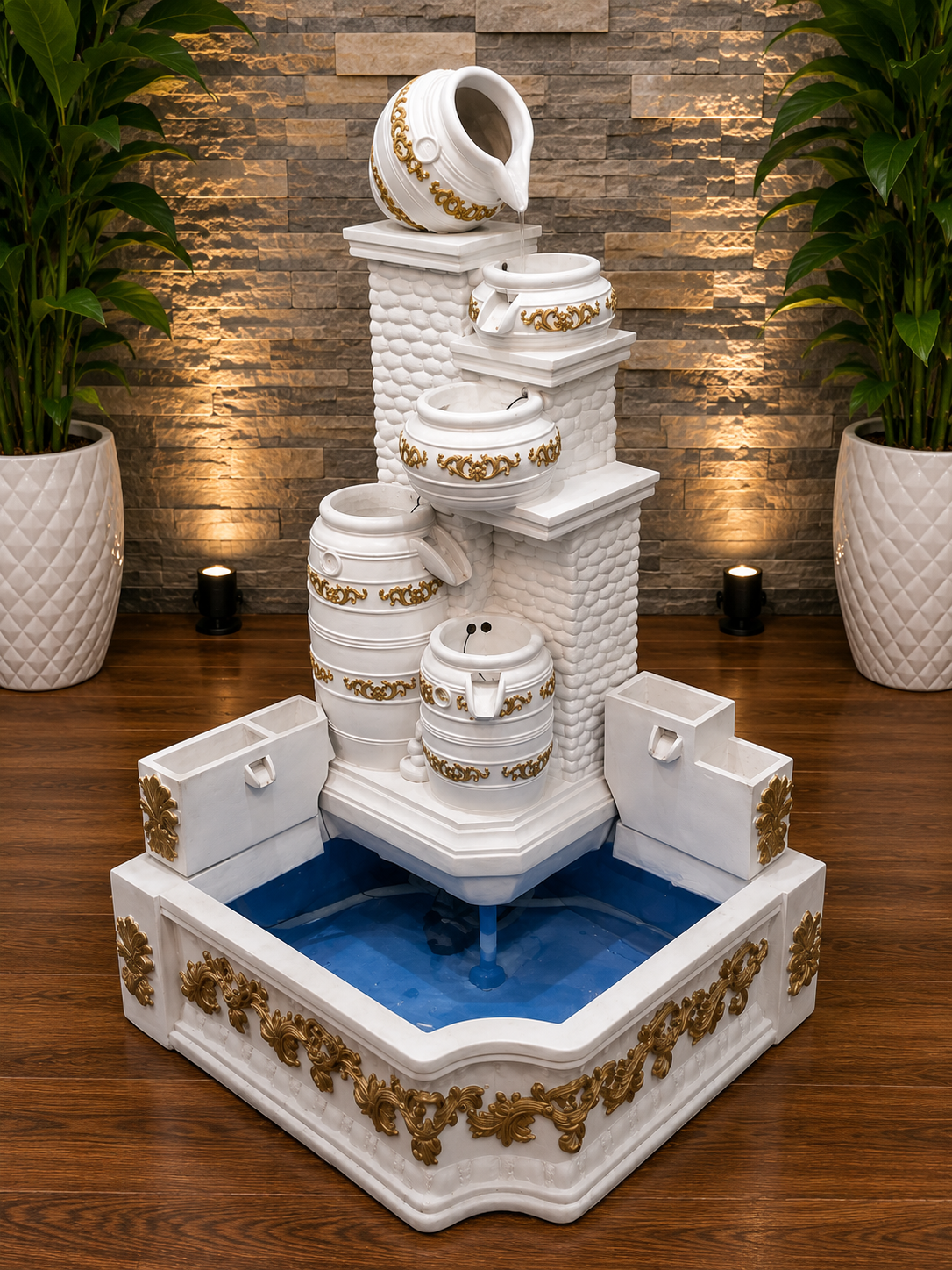 Elegant Multi-Tier Royal Water Fountain