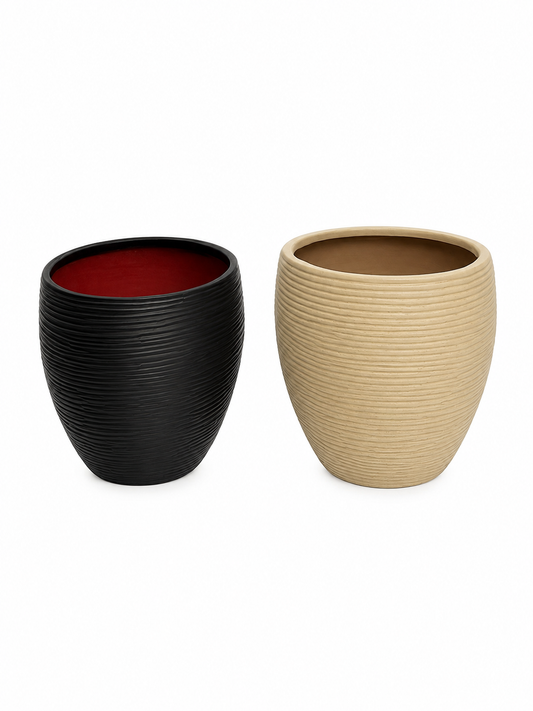 Elegant decorative planters.