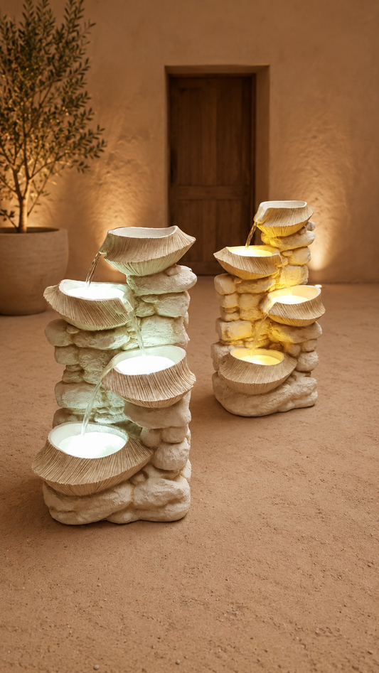 4- tier Grepatio cascading waterfall